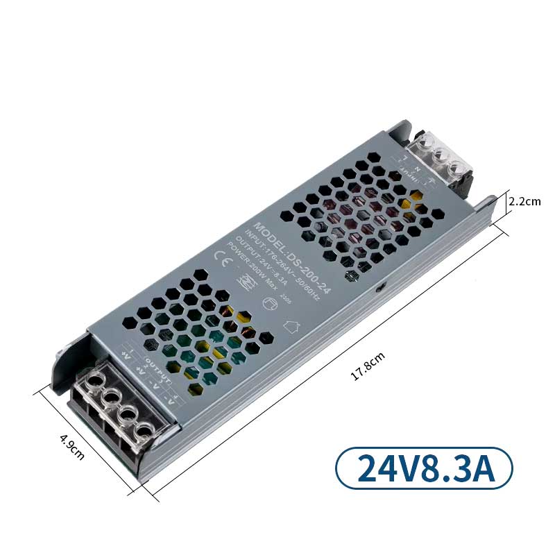 Sursa de Alimentare Premium, 24V, 8.3A, Putere 200W, ElectroAZ