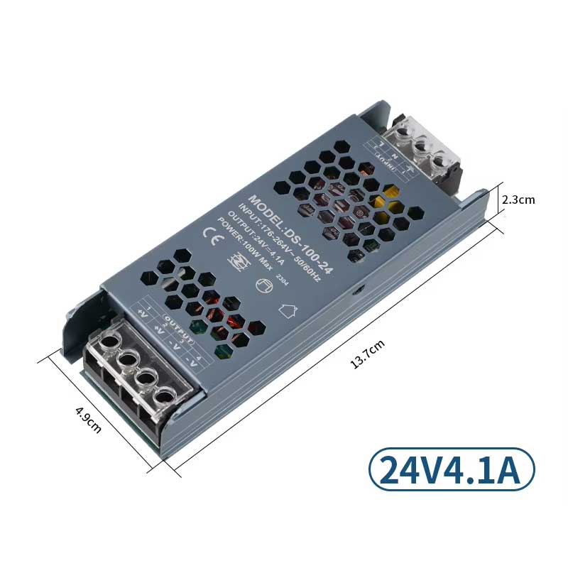 Sursa de Alimentare Premium, 24V, 4.1A, Putere 100W, ElectroAZ