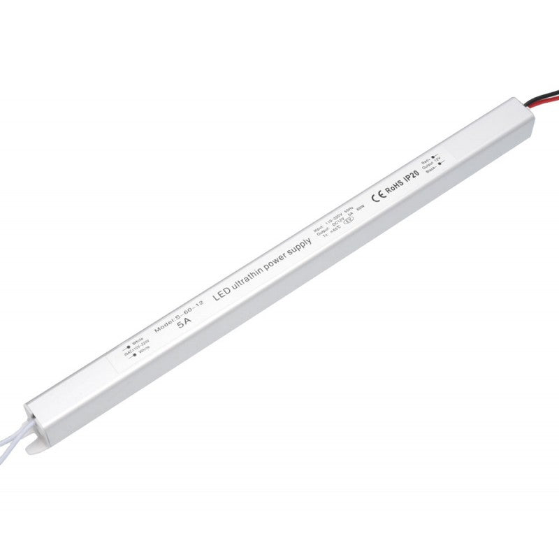Sursa de Alimentare, Ultra Slim, Interior, 12V, 60W, 5A