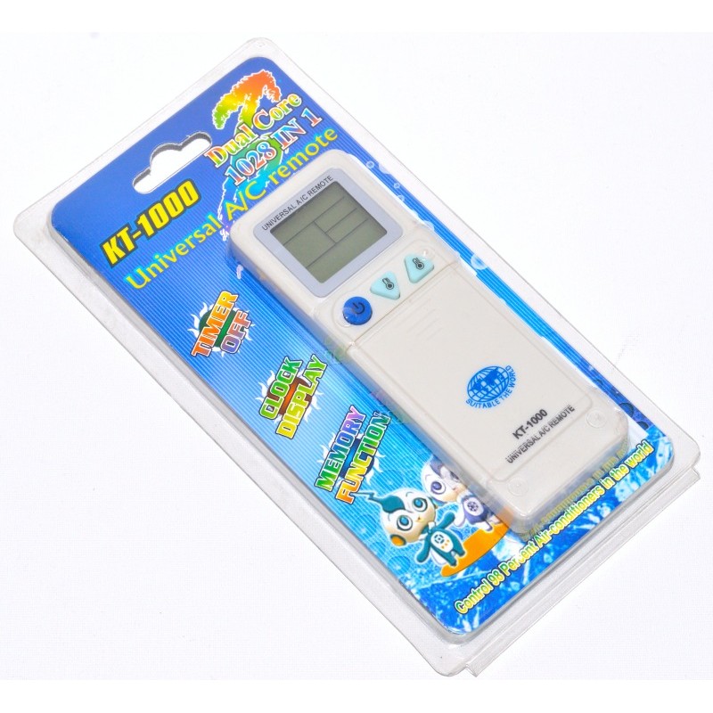 Telecomanda Universala pentru Aer Conditionat, KT-1000, Alb