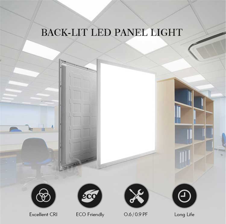 Set 10 x Panou Led 600x600mm, Putere 60W, Incastrat - ElectroAZ