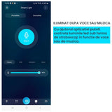 Kit Banda LED RGB cu Bluetooth, Lungime 5m, ElectroAZ