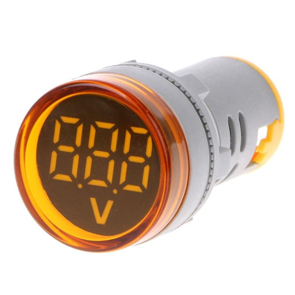 Indicator Digital Voltmetru, 250V/AC, 20-500V, Protectie IP65, Portocaliu