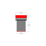 Indicator Digital Voltmetru, 250V/AC, 20-500V, Protectie IP65, Portocaliu