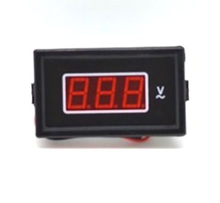 Voltmetru Digital, Led Rosu, 50V-500V AC