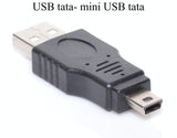 Adaptor Mini USB tata la USB tata