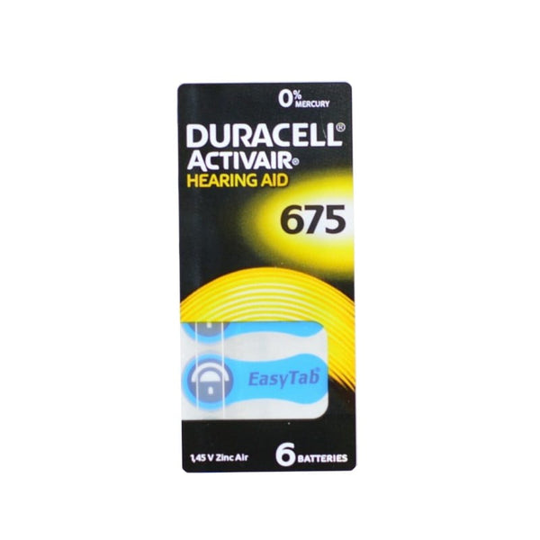 Baterii Auditive Duracell PR675 6 Buc