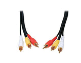 Cablu 3RCA Tata cu 3RCA Tata, Conectori Auriti 5m