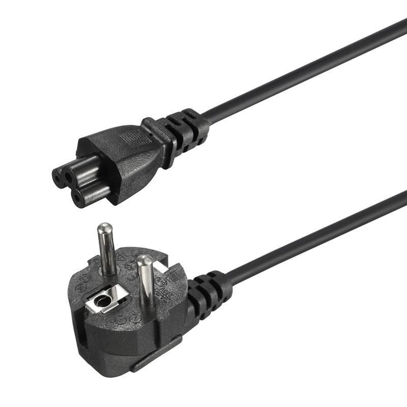 Cablu alimentare laptop cu mufa triunghiulara 3 PINI, lungime 1.5m, 3×0.75mm2