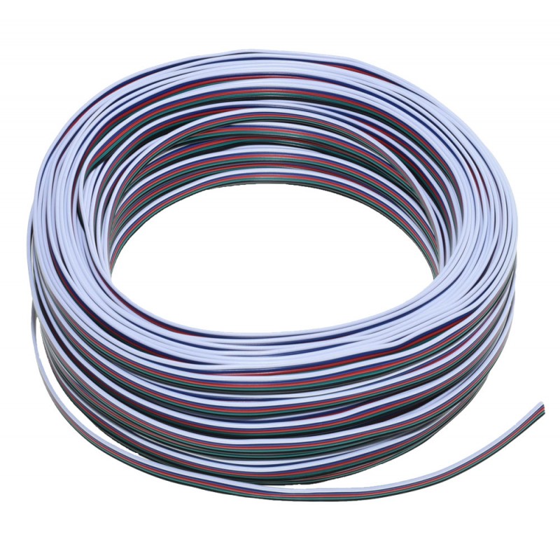 Cablu Alimentare RGBW 5 Fire, 50m