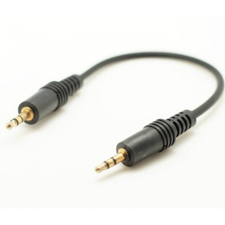 Cablu Audio Jack 3,5mm Tata, 20cm, Contacte Aurite