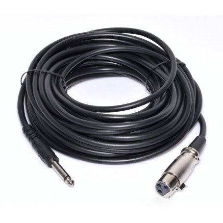 Cablu Audio Jack 6,3MM Tata - XLR Mama, 10M