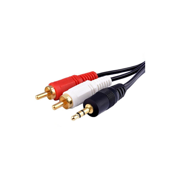 Cablu Audio Jack 3,5mm Tata - 2 Rca Tata, 1,5m