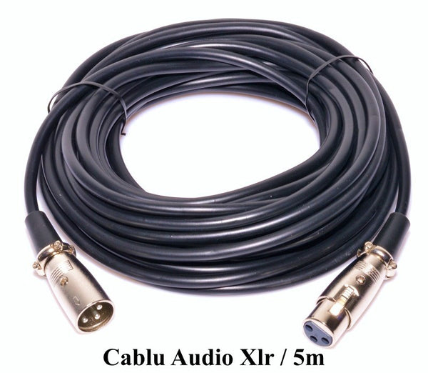 Cablu Audio XLR Tata-Mama/5m