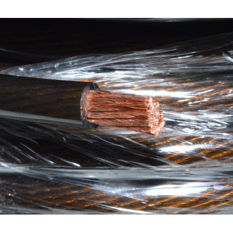 Rola Cablu Auto de Putere Maro 25m CU+AL 4GA 10mm