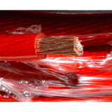 Cablu Auto de Putere Rosu CU+AL 8GA 6,7mm 25m/Rola