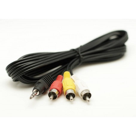 Cablu Auxiliar Jack 3,5mm Tata - 3 Rca Tata, 1,5m