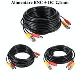Cablu Camere BNC + Alimentare DC 2,1mm/5m