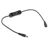 Cablu DC 2,1x5,5mm, cu Intrerupator , 50cm