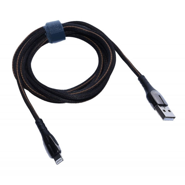 Cablu de Date USB - iPhone Lighting, Negru, 2m