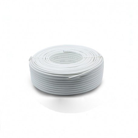 Cablu Electric Plat Alb 2x1,5mm (MYYUP) 100m/Rola
