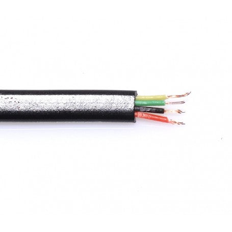 Cablu Telefonic Negru 4 Fire, 100m/Rol