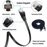 Cablu Gigabit UTP Plat CAT6 15m