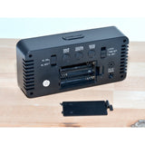 Ceas Digital Oglinda, LED Alb, Alarma
