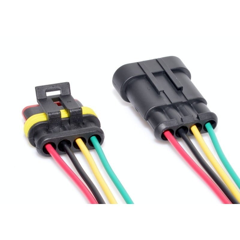 Conectori Auto cu 4 Fire Waterproof