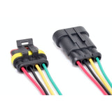 Conectori Auto cu 4 Fire Waterproof