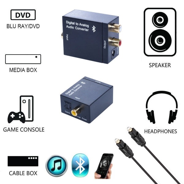 Convertor Audio Digital - Analog + Bluetooth