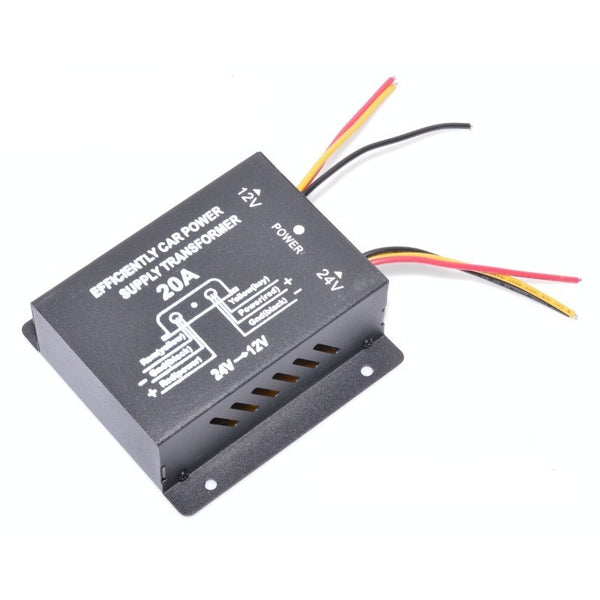 Convertor Auto de Tensiune Pentru Curent 24V-12V DC / 20A