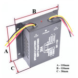 Convertor Auto de Tensiune Pentru Curent 24V-12V DC / 20A