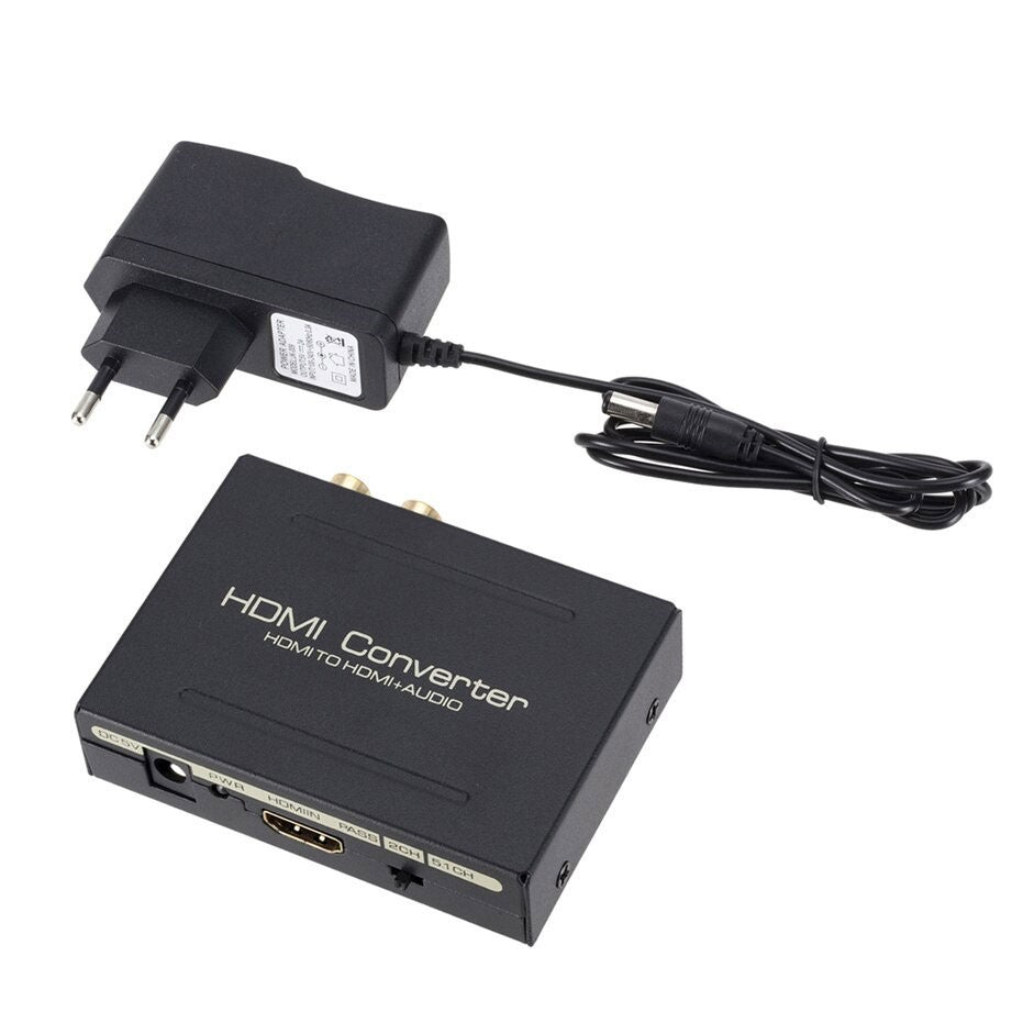 Convertor Hdmi la Hdmi + Audio 4K+2K