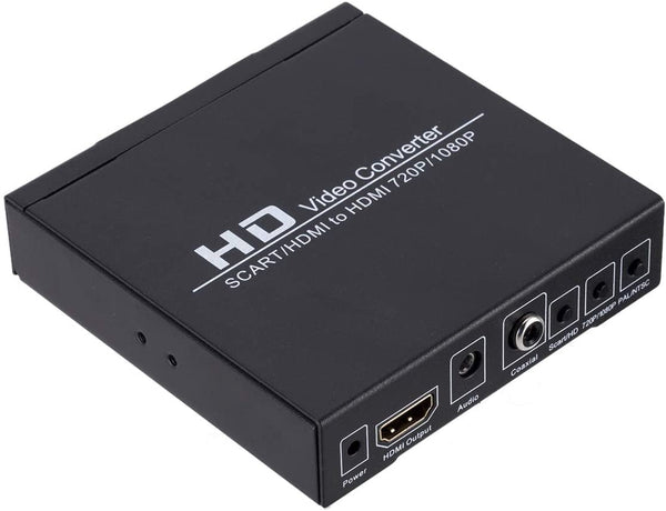 Convertor de la SCART/HDMI la HDMI, 720p/1080p, ElectroAZ