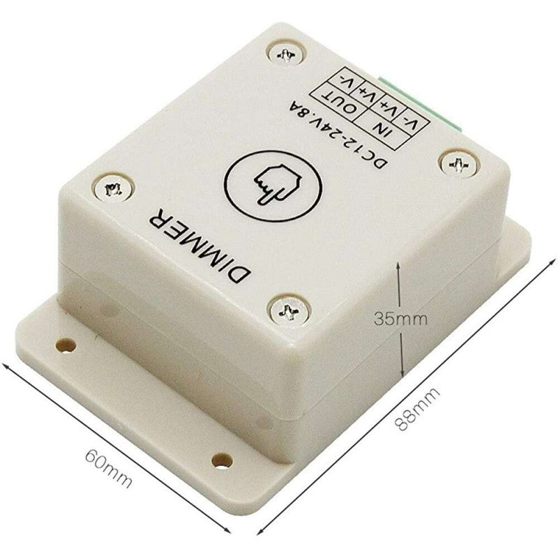 Dimmer Touch Led Monocolor 12V/24V-8A