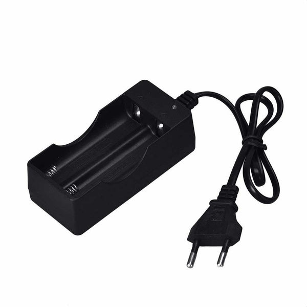 Incarcator dublu pentru acumulatori 3.7V LI-ION de tip 18650