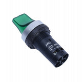 Intrerupator cu Maneta 22mm Verde EB2-10D