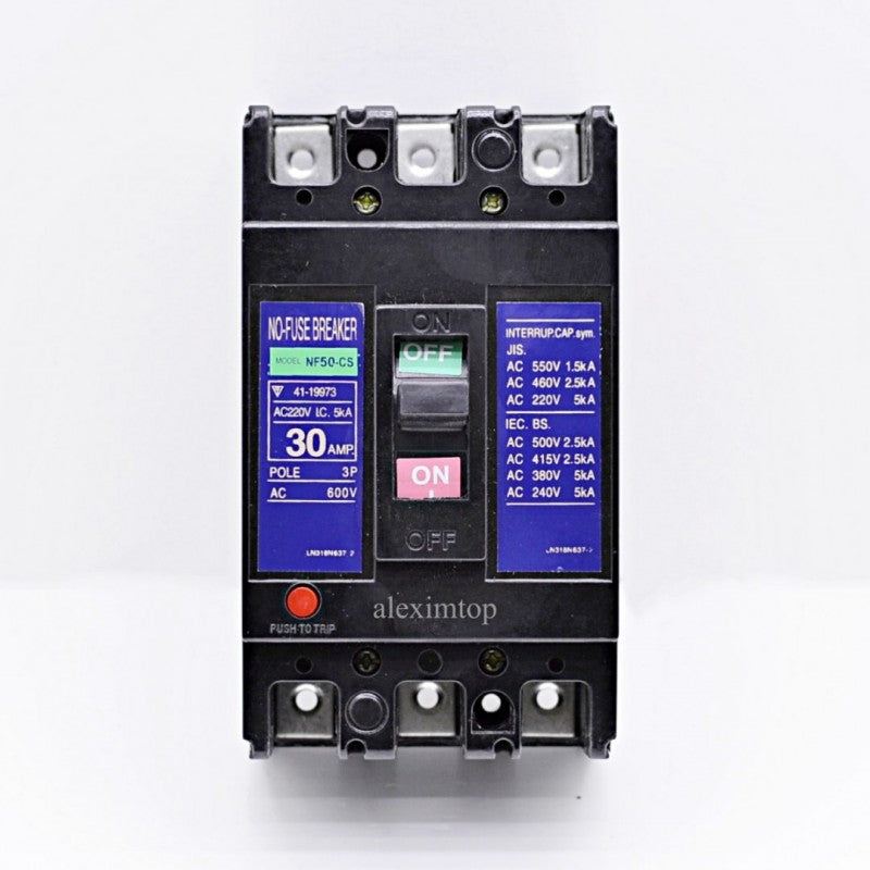 Intrerupator NF-30A, No-Fuse breaker, 220V, 30A, AC-600