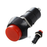 Push Buton Rosu fara Retinere 220V/3A