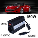 Invertor Auto 150W, 12V-220V + USB