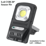 Lampa cu Led COB si Incarcare Solara