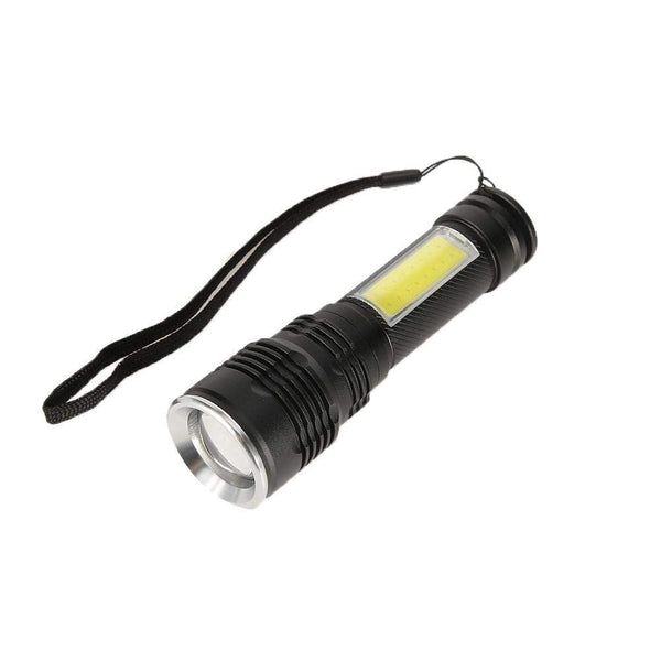 Lanterna de mana cu 1xLED XLT6 si 1 x LED COB, acumulator inclus