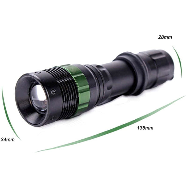 Lanterna de mana 220V-12V Led Cree XM-L T6