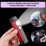 Lanterna Lumina Violet 395 Led XPE+Cob