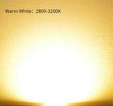 Led Cob 28mm - 5W, Lumina Cald/Rece