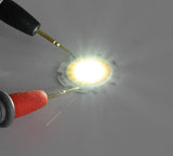 Led Cob 28mm - 7W, Lumina Cald/Rece