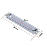 LED Cob cu 6 segmente Led, 58X13MM, 2W, Lumina Albastru