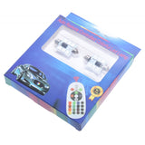 LED Auto RGB cu Telecomanda, Soclu Feston 36mm, Set 2 Buc