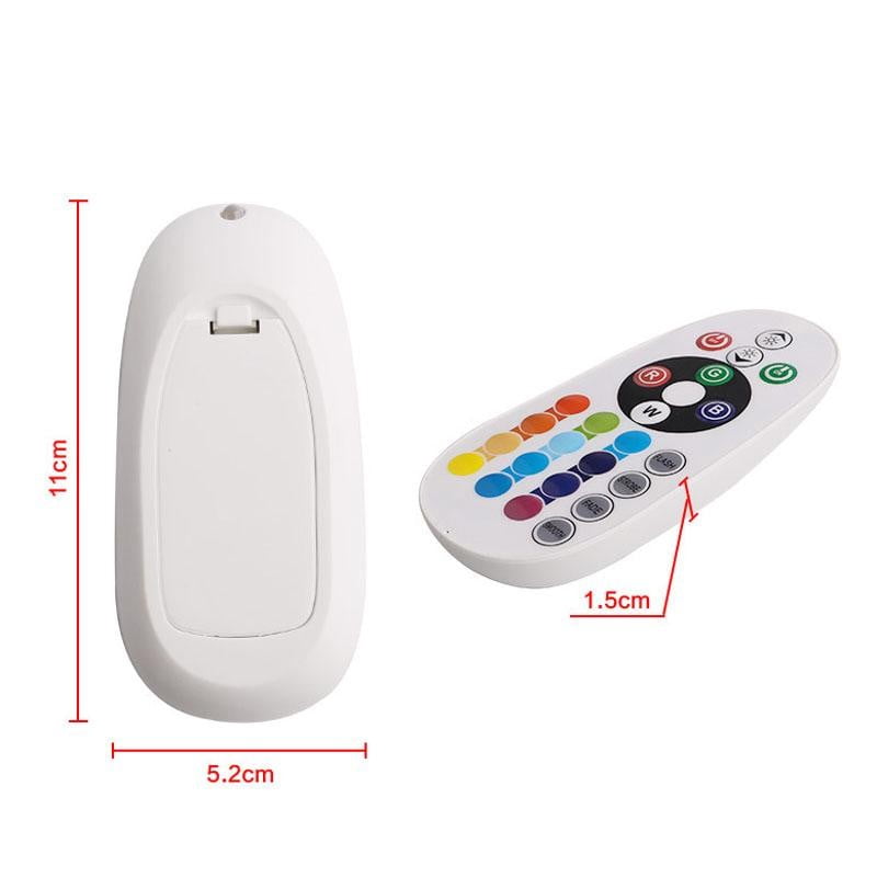 LED Auto RGB cu Telecomanda, Soclu Feston 36mm, Set 2 Buc
